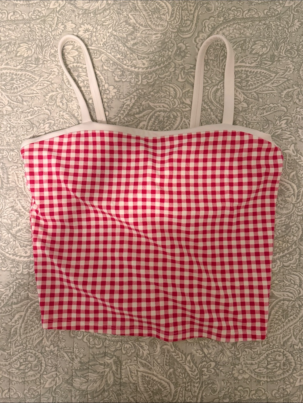 Target All in Motion gingham tank top